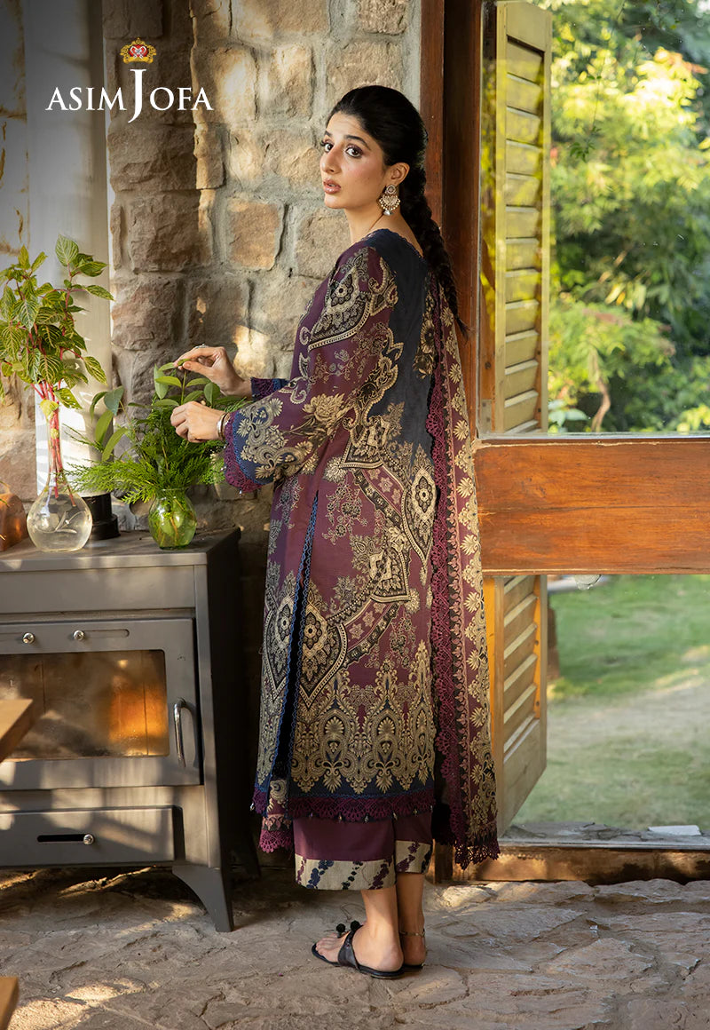 ASIM JOFA AJUW-06 EMBROIDERED KHADDAR