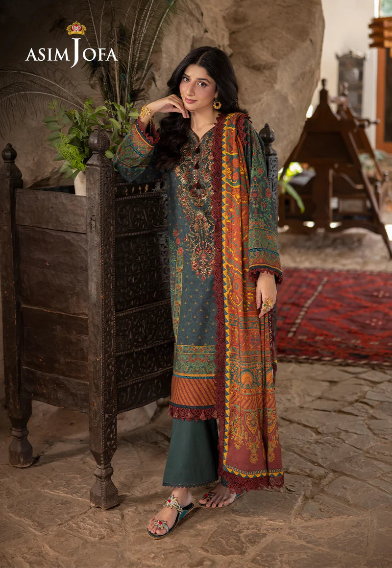 ASIM JOFA AJUW-21 EMBROIDERED VISCOSE