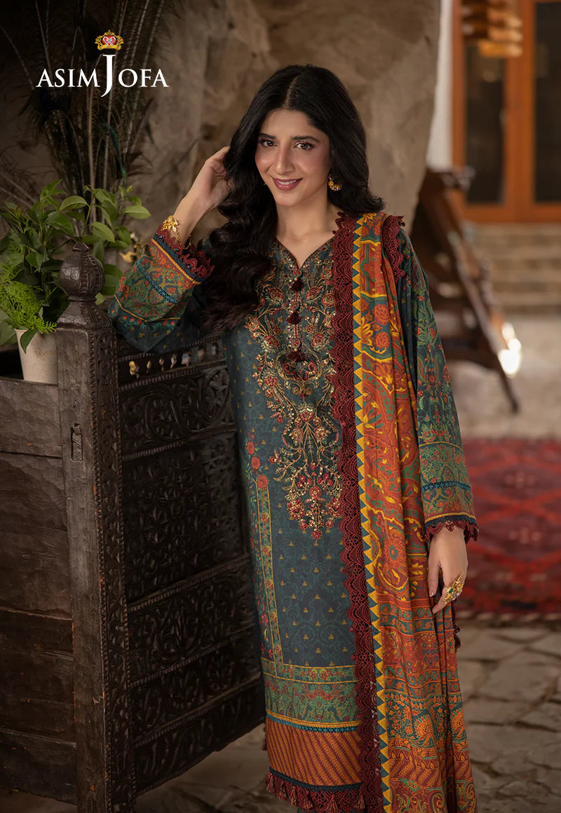 ASIM JOFA AJUW-21 EMBROIDERED VISCOSE