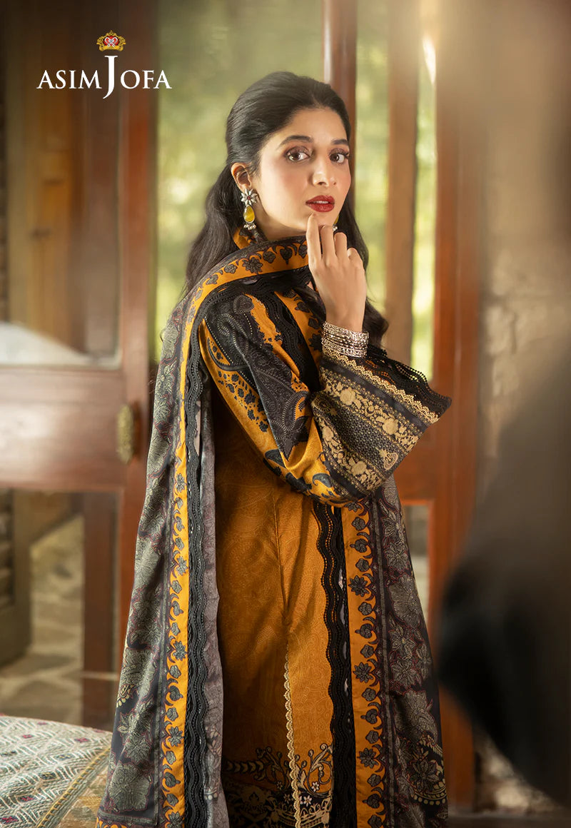 ASIM JOFA AJUW-23 EMBROIDERED VISCOSE