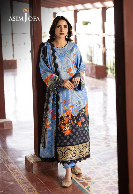 ASIM JOFA AJUW-25 EMBROIDERED VISCOSE