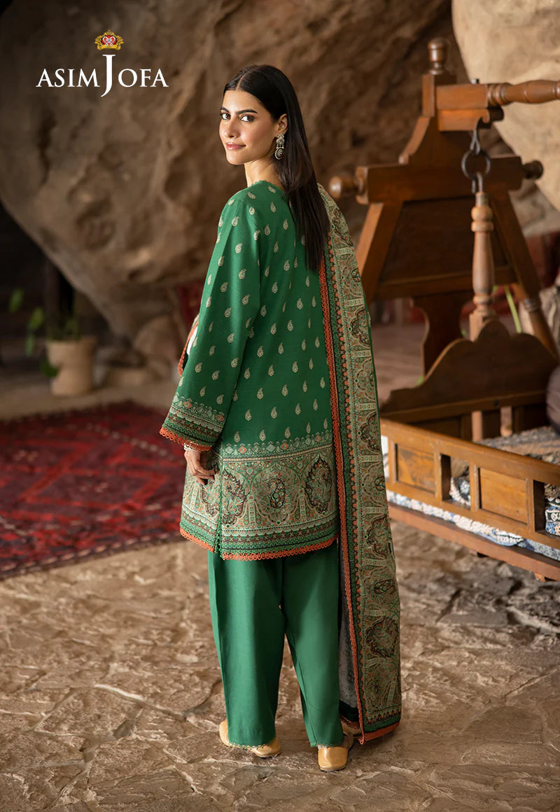 ASIM JOFA AJUW-32 PRINTED KHADDAR