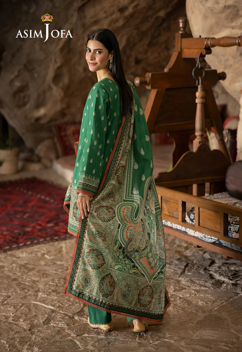 ASIM JOFA AJUW-32 PRINTED KHADDAR