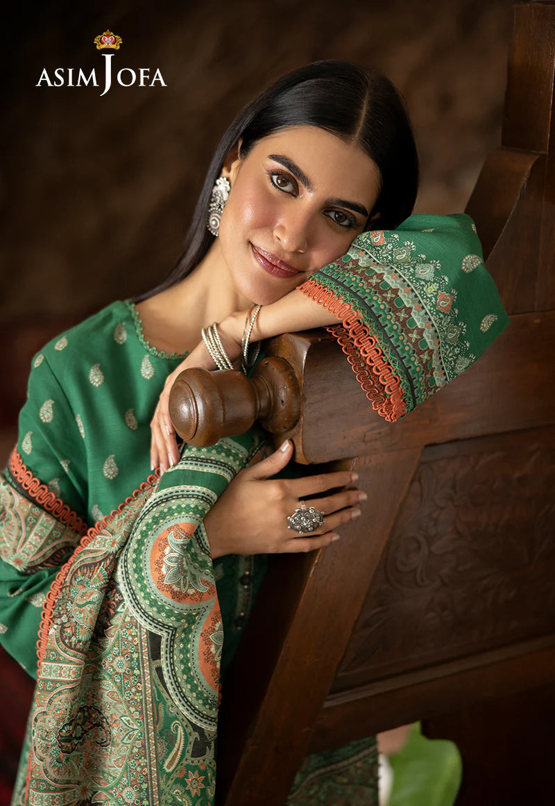 ASIM JOFA AJUW-32 PRINTED KHADDAR