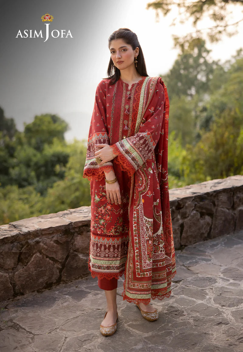 ASIM JOFA AJUW-35 PRINTED KHADDAR