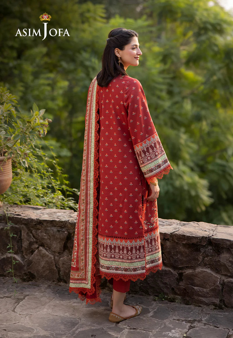 ASIM JOFA AJUW-35 PRINTED KHADDAR