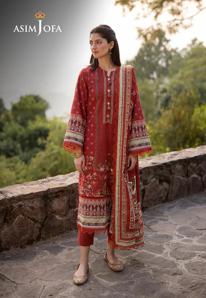 ASIM JOFA AJUW-35 PRINTED KHADDAR