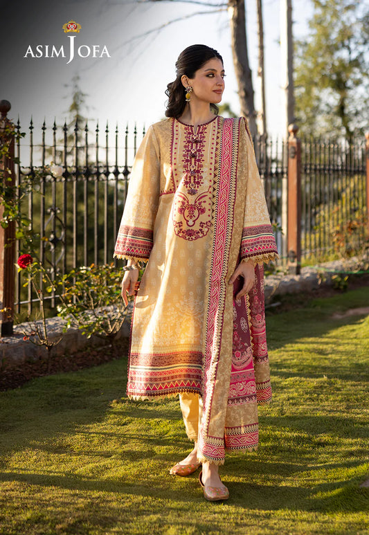 ASIM JOFA AJUW-36 PRINTED KHADDAR