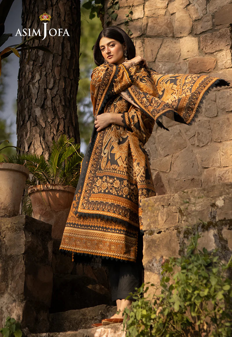 ASIM JOFA AJUW-37 PRINTED KHADDAR