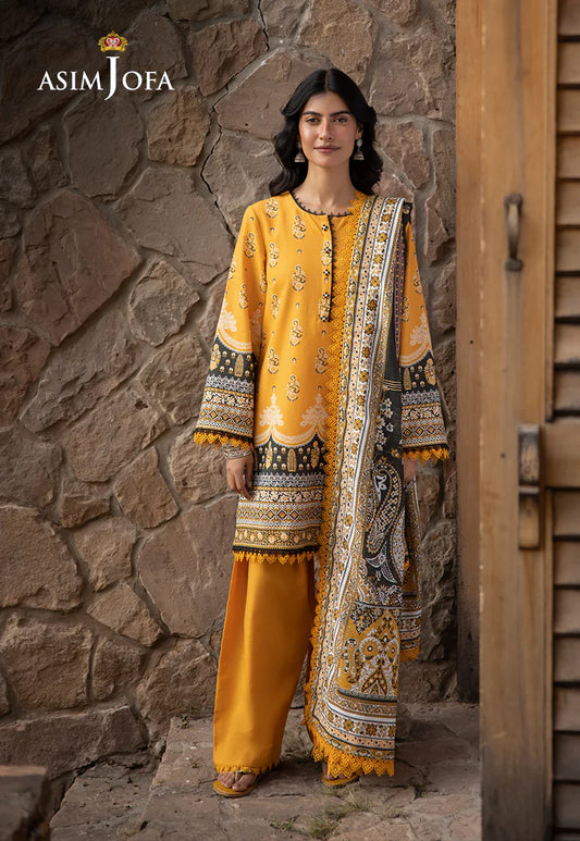 ASIM JOFA AJUW-38 PRINTED KHADDAR