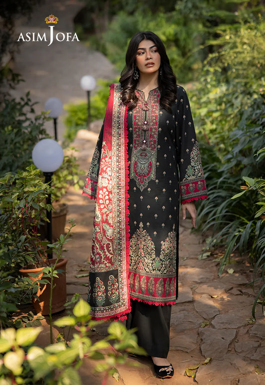 ASIM JOFA AJUW-40 PRINTED KHADDAR