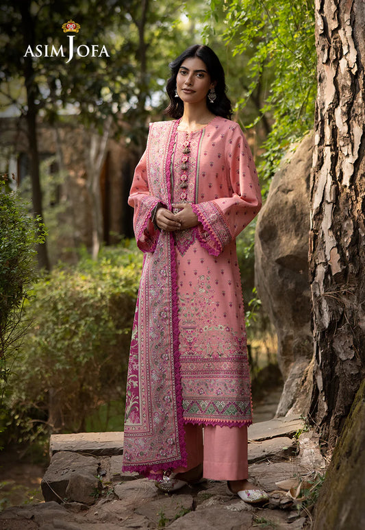 ASIM JOFA AJUW-41 PRINTED KHADDAR