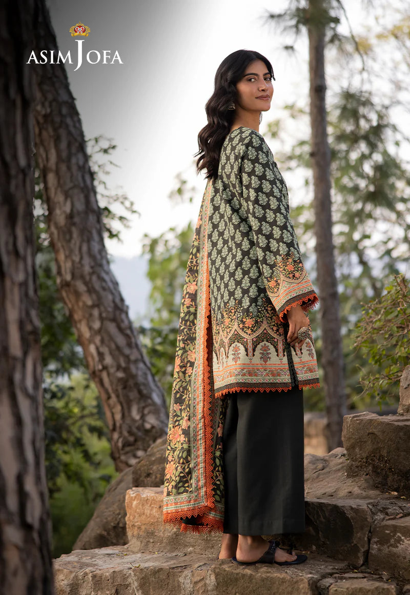 ASIM JOFA AJUW-43 PRINTED KHADDAR