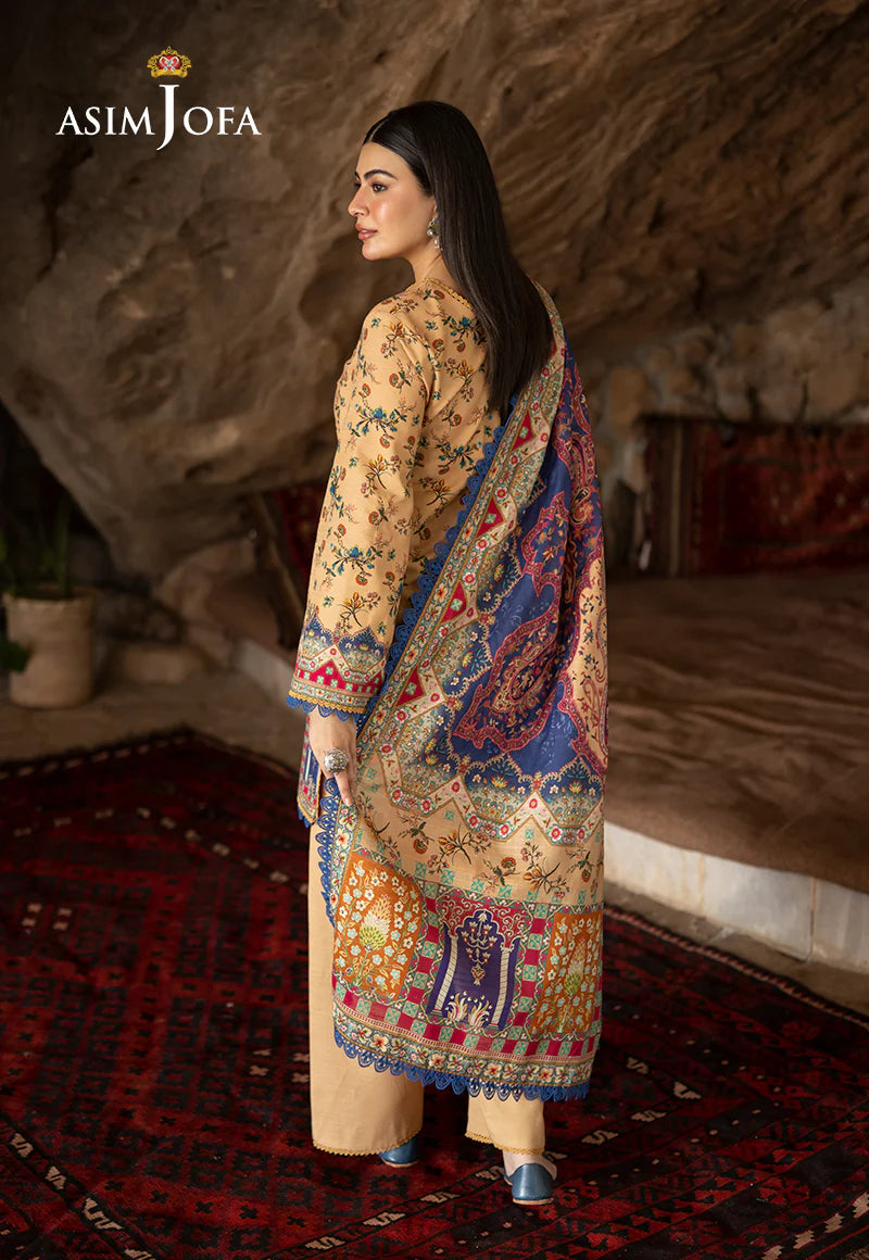 ASIM JOFA AJUW-48 PRINTED KHADDAR