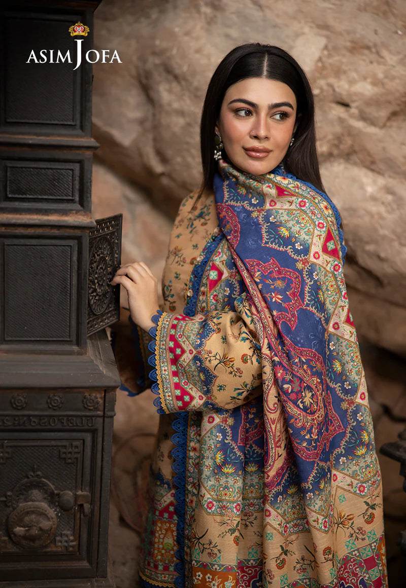 ASIM JOFA AJUW-48 PRINTED KHADDAR