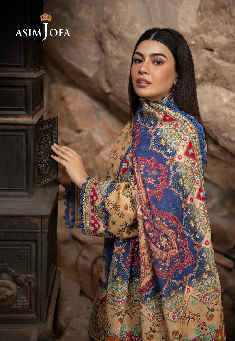 ASIM JOFA AJUW-48 PRINTED KHADDAR