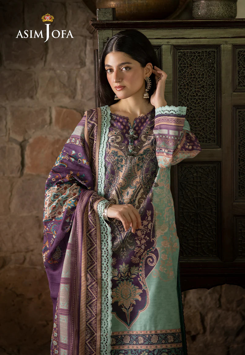 ASIM JOFA AJUW-57 PRINTED KHADDAR