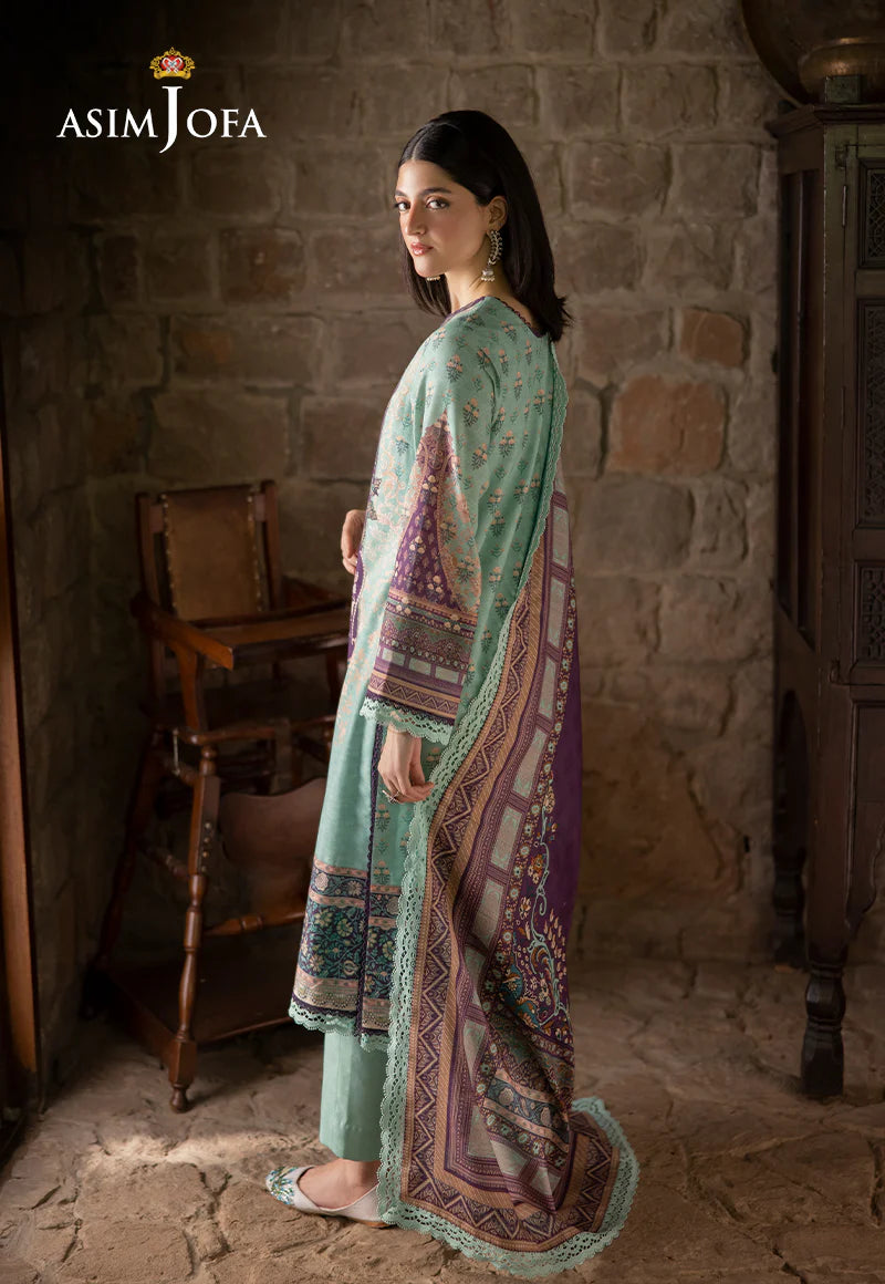 ASIM JOFA AJUW-57 PRINTED KHADDAR