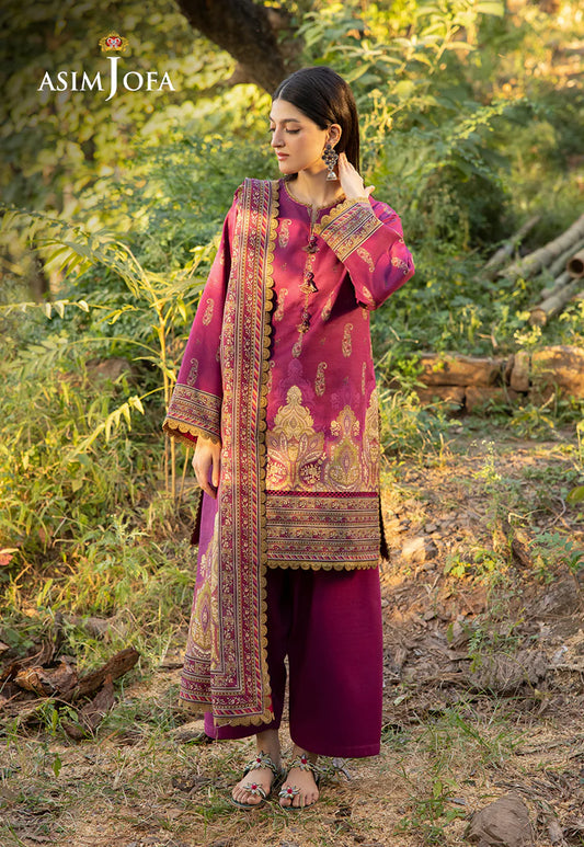 ASIM JOFA AJUW-58 PRINTED KHADDAR