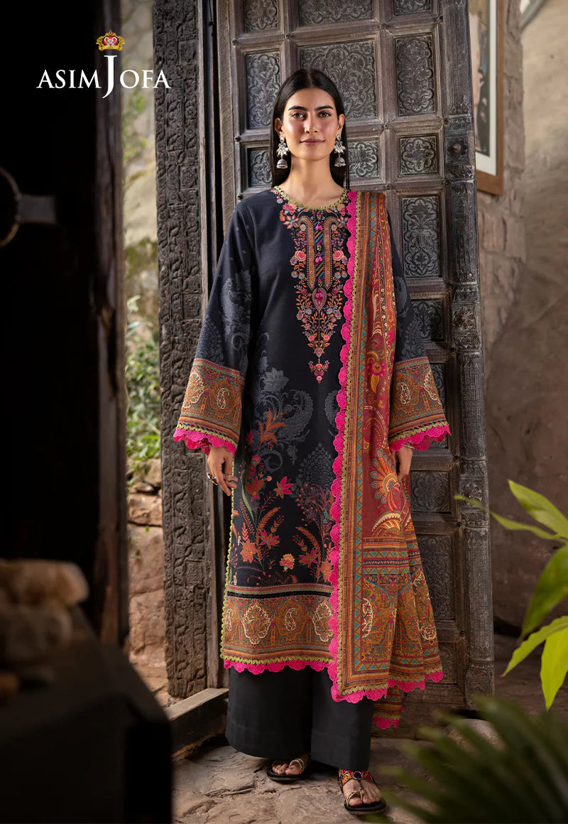 ASIM JOFA AJUW-60 PRINTED KHADDAR