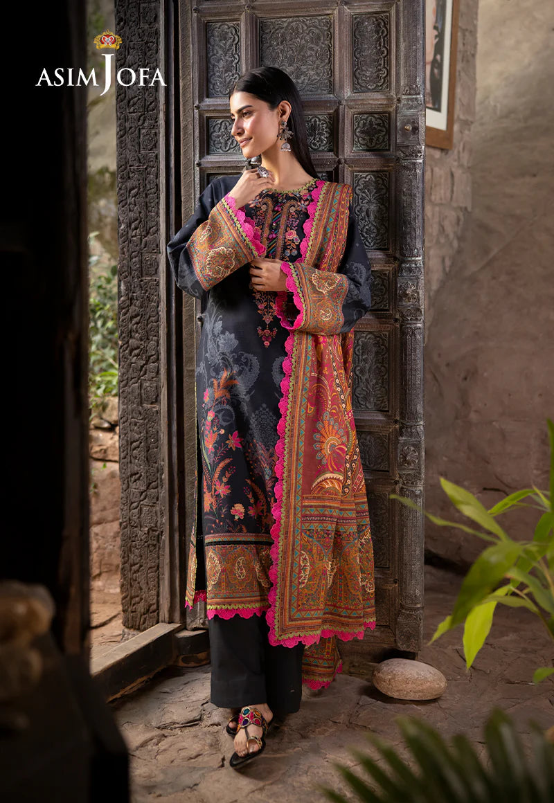 ASIM JOFA AJUW-60 PRINTED KHADDAR